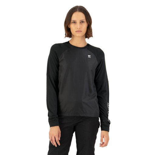 Productfoto van Mons Royale Tarn Merino Wind Fietsshirt Dames - black