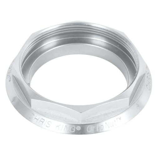Picture of Chris King GripNut Headset Adjusting Ring - 1 1/8&quot; - silver - Sotto Voce