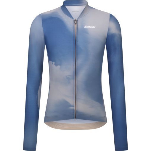 Photo produit de Santini Vapor Maillot à manches longues unisexe - cool grey CG