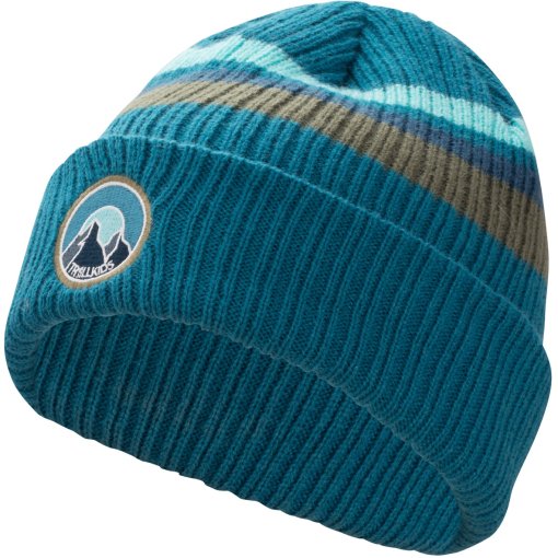 Foto de Trollkids Gorro de Punto Niño - Spitsbergen - Dark Marine/Pine Green