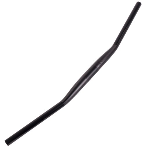 Foto de bike ahead composites THE FLATBAR E-Version Manillar Plano - 750mm - 13° Backsweep - UD Carbon