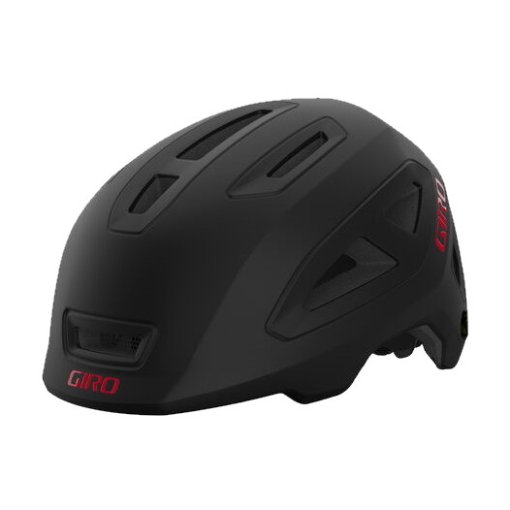 Produktbild von Giro Scamp II Kinderhelm - schwarz matt/rot