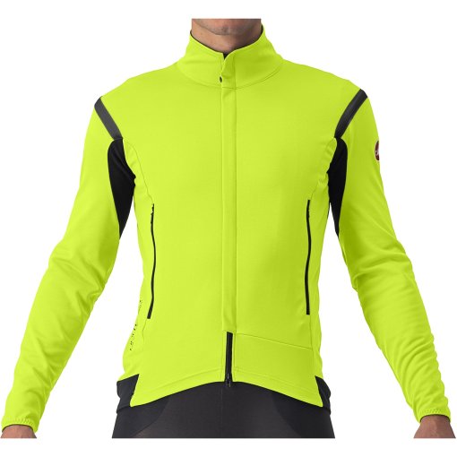 Foto de Castelli Chaqueta Hombre - Perfetto RoS 2 - electric lime/dark grey 383