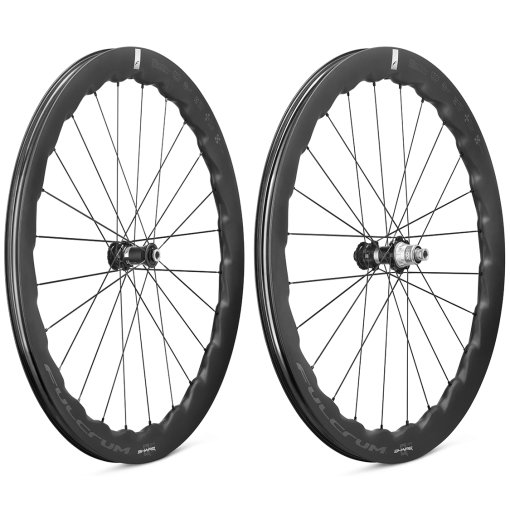 Foto de Fulcrum Sharq GR Juego de Ruedas - 28&quot; | Carbon | Clincher | Centerlock - 12x100mm | 12x142mm - Shimano HG-L