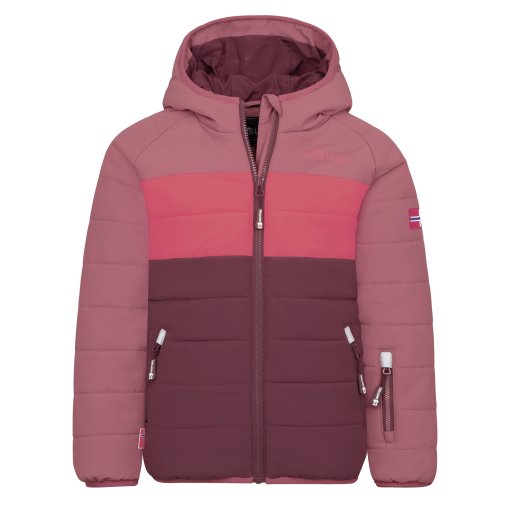 Bild von Trollkids Hafjell Snow PRO Jacke Kinder - Frozen Berry/Deep Ruby