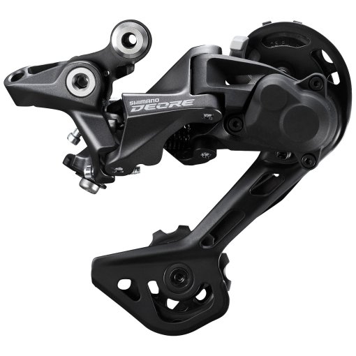Immagine prodotto da Shimano Deragliatore Posteriore - Deore RD-M5120 - Shadow RD+ | 10/11 Velocità | Lungo (SGS) - nero