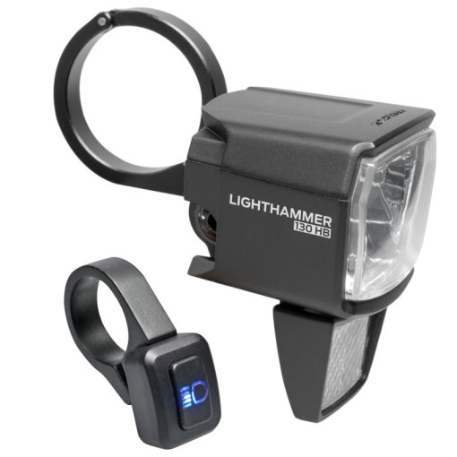 Foto de Trelock Luz Delantera - LS 930-HB Lighthammer 130 LUX E-BIKE ZL HB 400-318/350 - negro