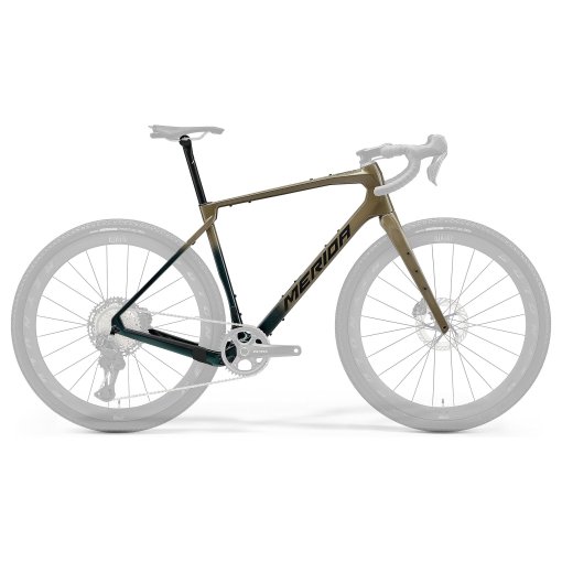 Picture of Merida SILEX 9000 - Carbon Gravel Frame Set - 2026 - halo green fade