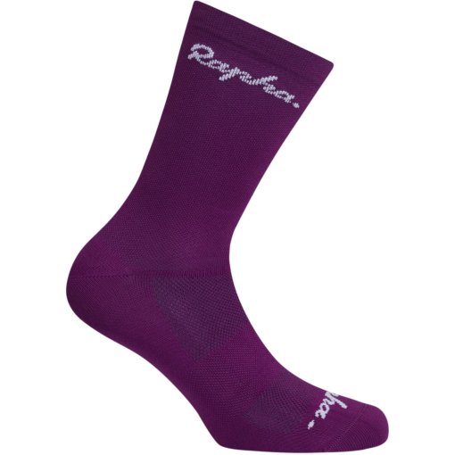 Picture of Rapha Logo Socks - deep magenta/white