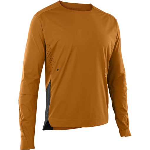 Foto de ION Bike Maillot de Manga Larga Hombre - Scrub AMP BAT - Rocky Orange