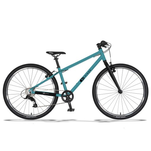 Photo produit de KUbikes 26 MTB 8-Speed Kids Bike - turquoise glitter