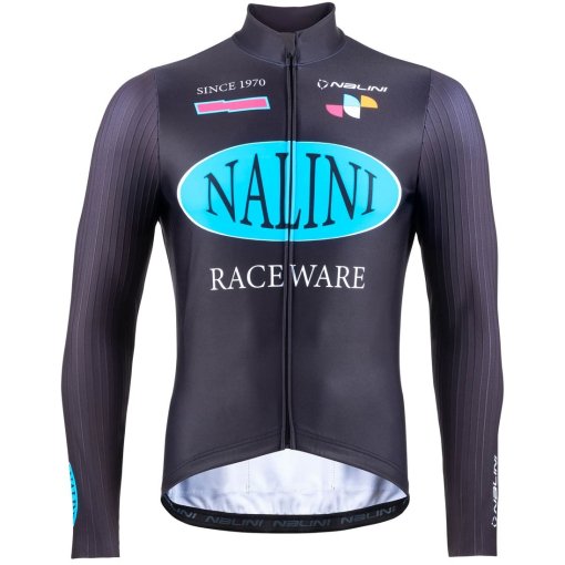 Zdjęcie: Nalini Mortirolo Koszulka rowerowa z długim rękawem dla mężczyzn - black 4000