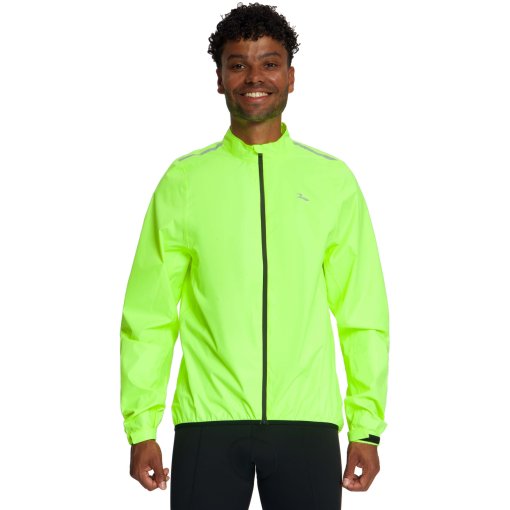 Produktbild von Rogelli Core Regenjacke Herren - Fluor Yellow