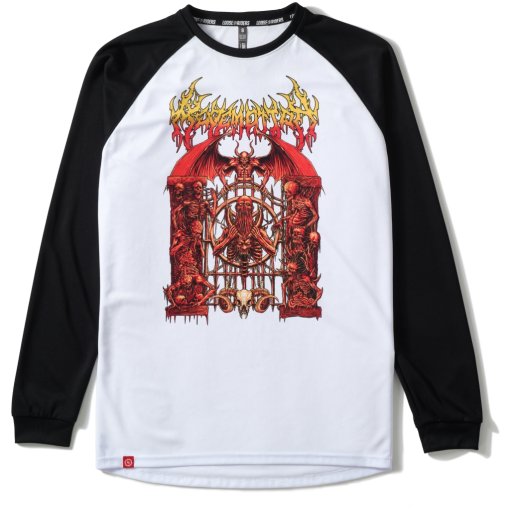 Produktbild von Loose Riders Fast As F*ck Langarmtrikot Herren - Judgement Day White