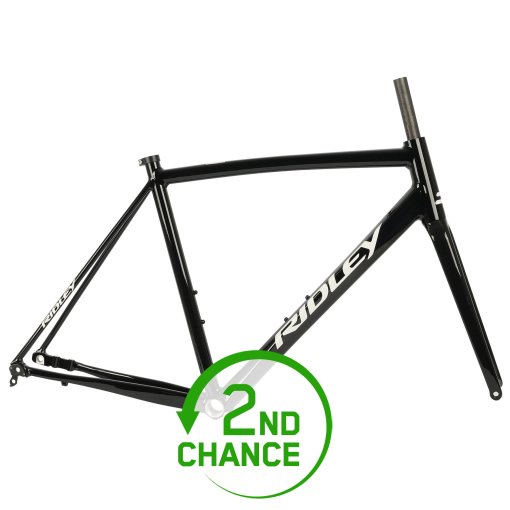 Picture of Ridley Fenix SLA Disc - Frame Set - 2025 - black powder coating / white - 2nd Choice - SC001