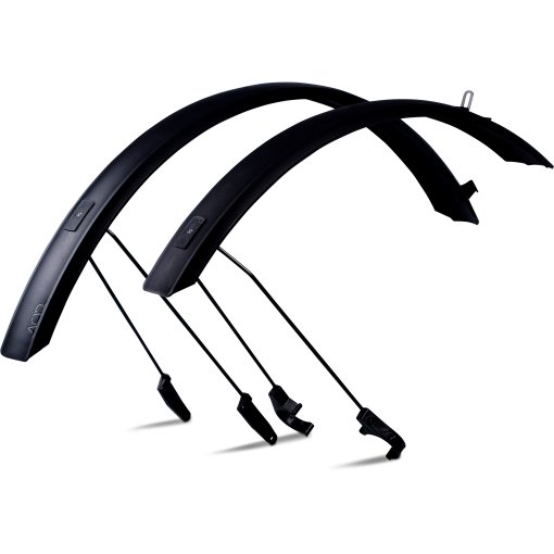 Foto de ACID Mudguard Set MTB 60 with Stays - black