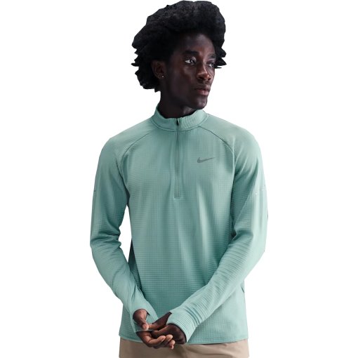 Foto de Nike Camiseta Manga Larga Hombre - Stride Winterized Therma-FIT Repel 1/2-Zip - cannon/reflective silver HV2707-017