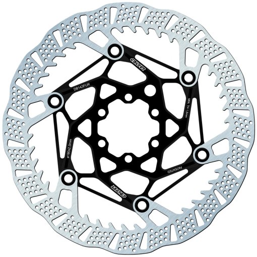 Image of Galfer SHARK EVO Brake Disc - 6-Bolt - 180mm | 2.0mm | black