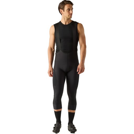 Photo produit de Velocio Cuissard à Bretelles Cycliste 3/4 Homme - Luxe Thermal - Noir
