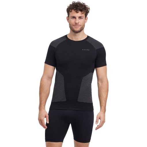 Picture of Falke Wool-Tech Light Protective Short Sleeve Shirt Men - black 3000
