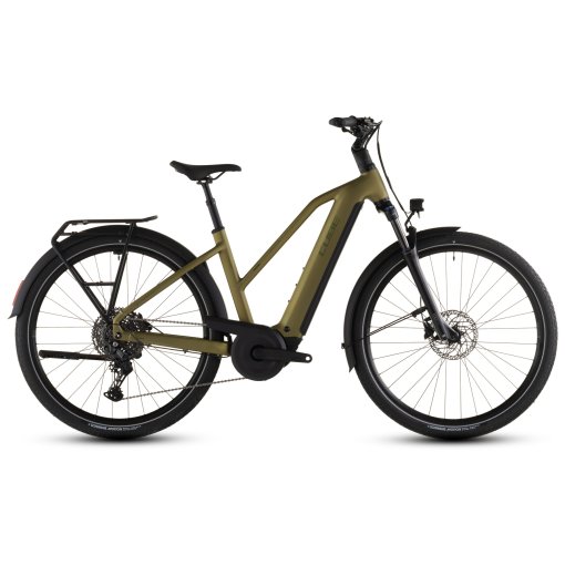 Picture of CUBE TOURING HYBRID Pro 800 - Trapeze - Electric Touring Bike - 2026 - goldenlime / black