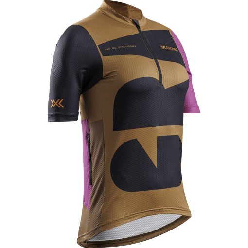 Produktbild von X-Bionic Corefusion Gravel Fahrradtrikot Damen - multi color/peanut butter