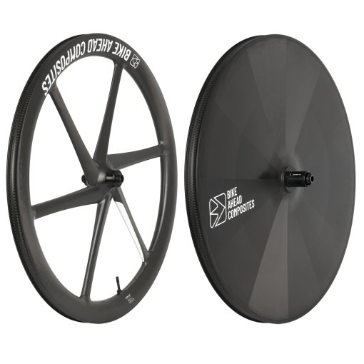 Produktbild von bike ahead composites BITURBO AERO 2.0 / BITURBO Disc Laufradsatz - 28&quot; | Carbon | Clincher | Centerlock - 12x100mm/12x142mm - SRAM XD