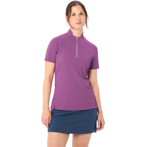 Foto de Vaude Camiseta de Manga Corta Mujer - Adlux Half-Zip - magenta