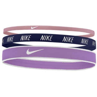 Produktbild von Nike Mixed Width Haarband - 3er Pack - red stardust/purple ink/white 645