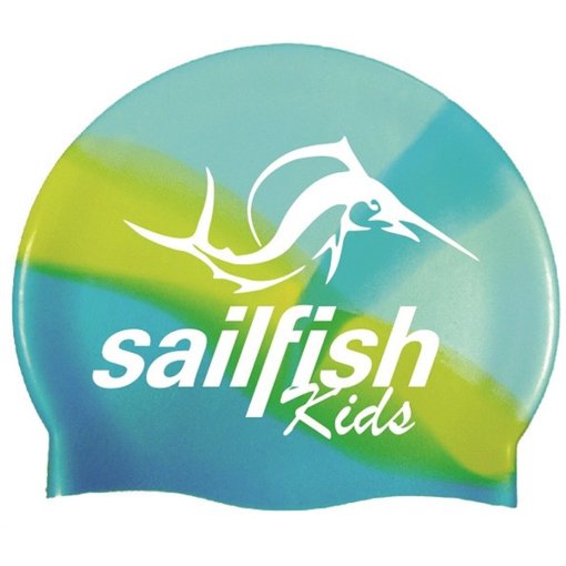 Foto de sailfish Gorro Natación Niños - Silicone - azul/amarillo