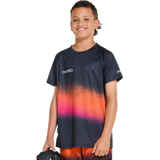 Produktbild von DHaRCO Kurzarmtrikot Kinder - Black Snake