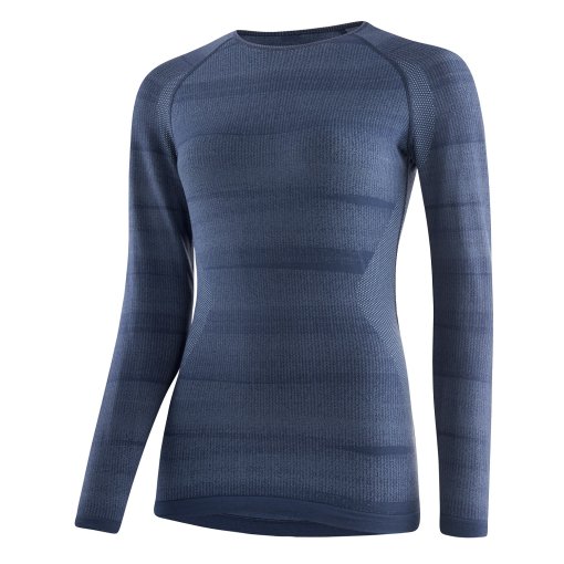 Foto de Löffler Camiseta Interior Manga Larga Mujer - Transtex® Hybrid - azul oscuro 495