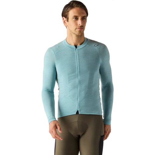 Produktbild von Velocio Luxe Merino Langarmtrikot Herren - Cameo Blue