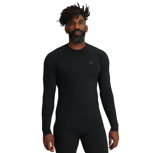 Foto de Outdoor Research Camiseta Interior Manga Larga Hombre - Alpine Onset Merino 150 Crew - negro