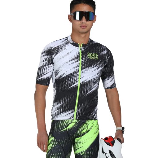 Foto de ZOOT Maillot Bicicleta Carretera Hombre - LTD Aero - driftspeed - With Exposed Zipper