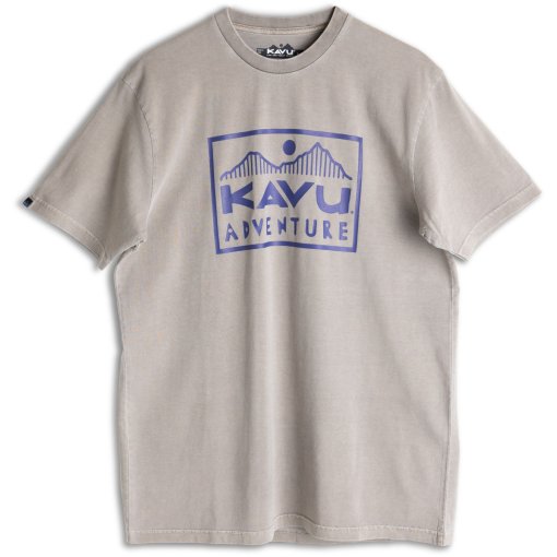 Foto de KAVU Camiseta Hombre - Set Off - Greige