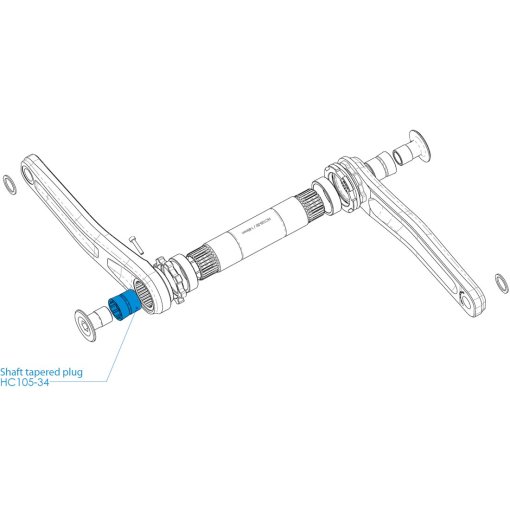 Foto de Hope Tapered Shaft Plug - HC105-34S