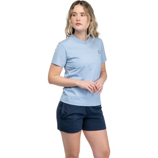 Foto de Bergans Logo Cotton Camiseta Mujer - cool blue
