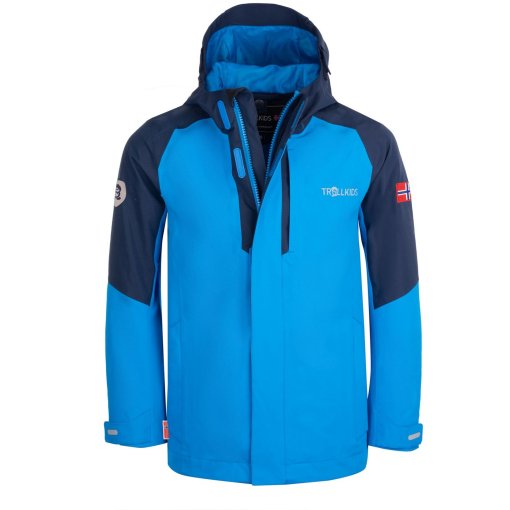 Foto de Trollkids Chaqueta Niño - Skaland - Navy/Medium Blue