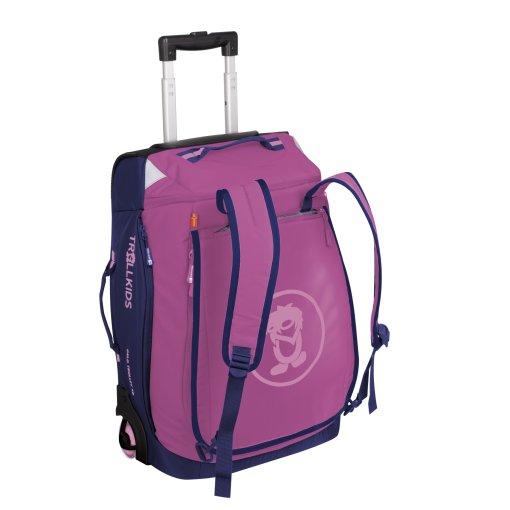 Zdjęcie: Trollkids Oslo Trolley Kids 40L - Mallow Pink/Violet Blue/Wild Rose
