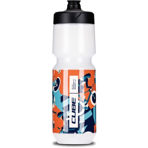 Foto de CUBE Bidón - Flow 750ml - blue´n´orange