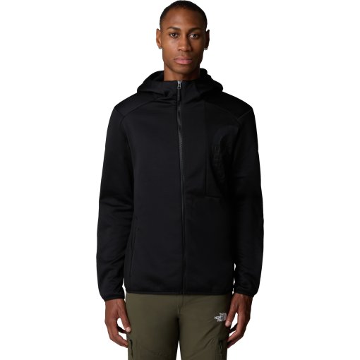 Foto de The North Face Chaqueta Polar con Capucha Hombre - Merak - TNF Black/TNF Black/NPF