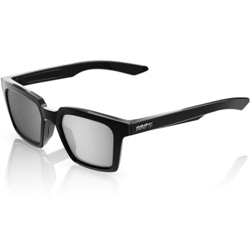 Image de 100% Erba Polarized Lunettes - Polished Black - Grey