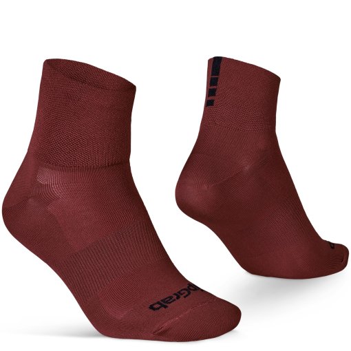Produktbild von GripGrab Lightweight SL Kurze Socken - Dark Red