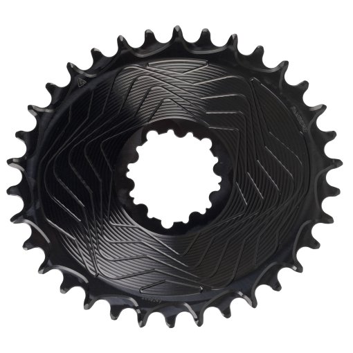 Produktbild von Alugear AERO Kettenblatt - MTB | Direct Mount (SRAM 3-Bolt) | Boost | 1x 10/11/12s - oval | schwarz