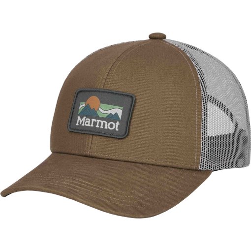 Image of Marmot Retro Trucker Hat - olive grove