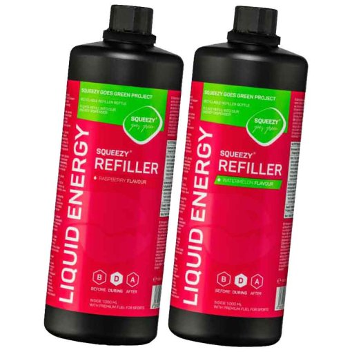 Foto de Squeezy Gel de Carbohidratos - Liquid Energy - Recarga de 1000ml