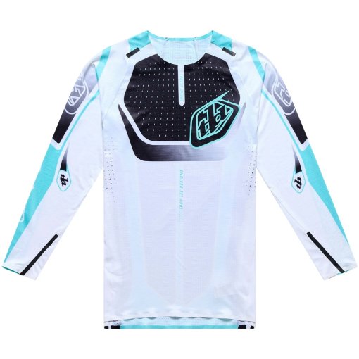 Produktbild von Troy Lee Designs Sprint Ultra Langarmtrikot Herren - Proton White