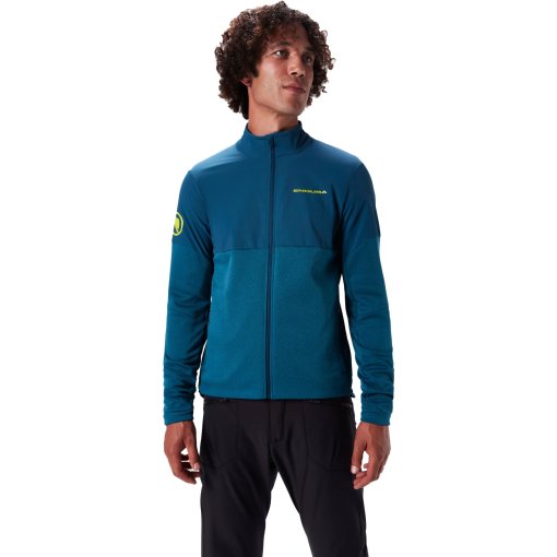Photo produit de Endura SingleTrack Veste thermique pour hommes - barra blue