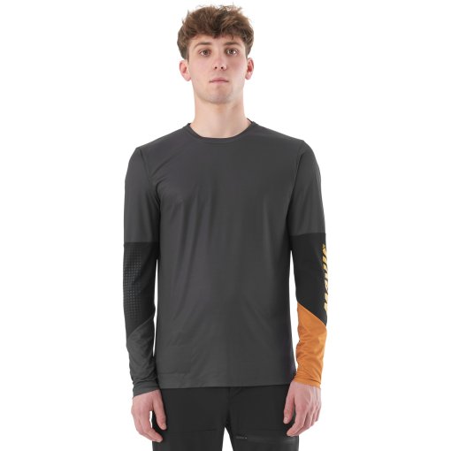 Foto de Mavic Maillot MTB Manga Larga Hombre - Deemax Enduro Pro - iron gate/mineral yellow